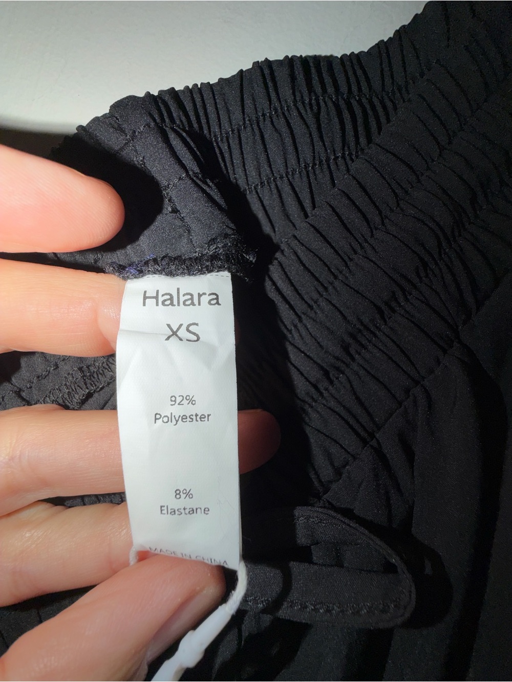 HALARA Black Drawstring Track Pants - Picture 3 of 5